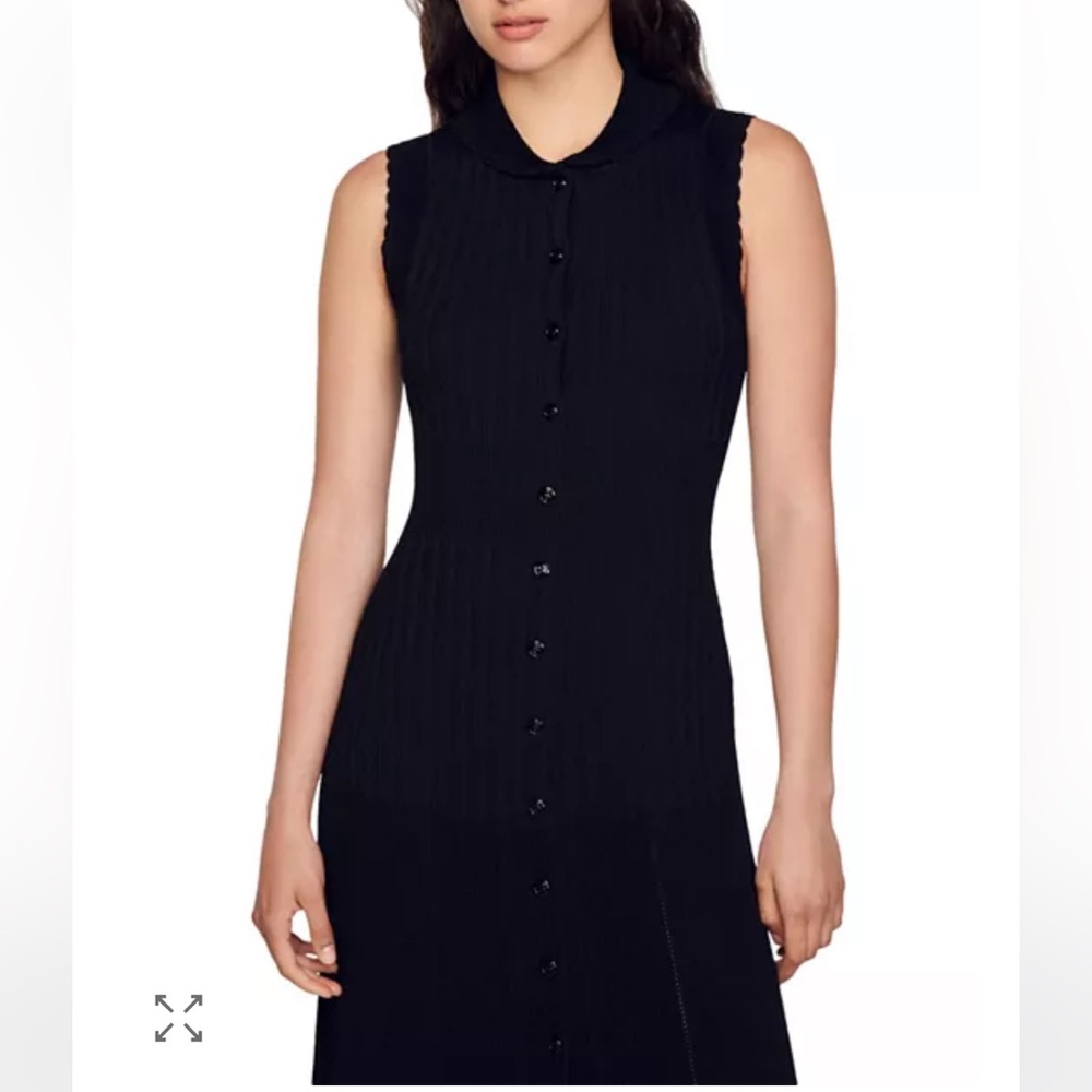 Sandro Paris Laurene Knitted Dress! Size 40! Brand new never worn! - Picture 5 of 8
